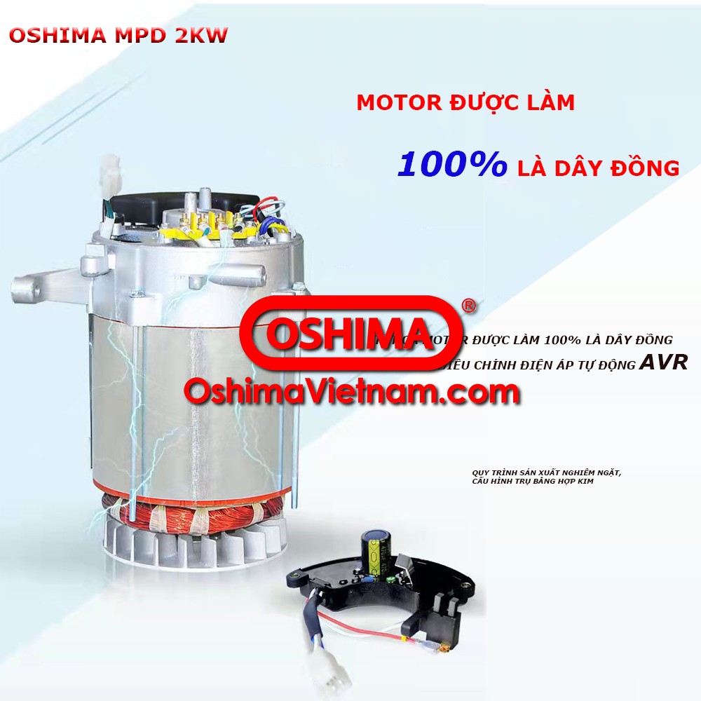 Motor máy phát điện Oshima MPD 2kw