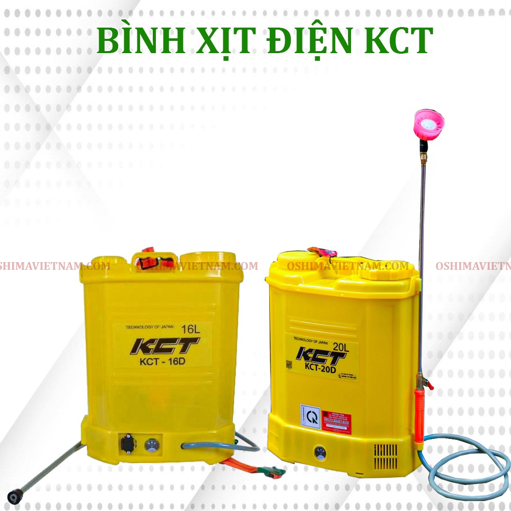 Bình xịt điện KCT uy tín