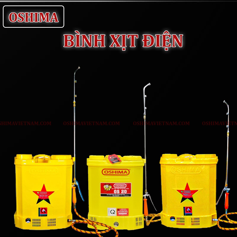 Bình xịt điện Oshima chất lượng