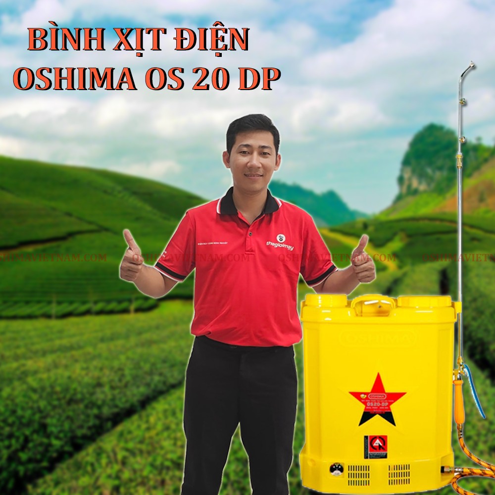 Cung cấp bình xịt điện oshima os 20 dp uy tín tại Cần Thơ