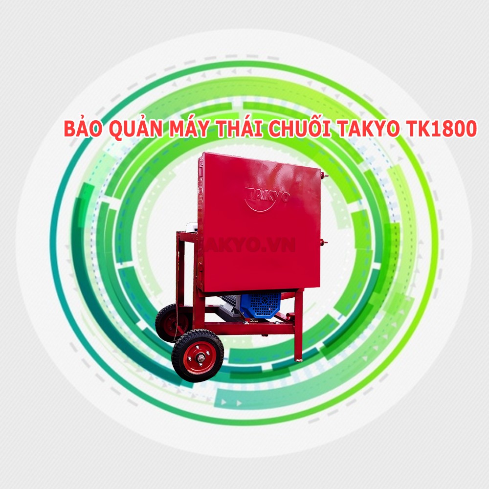 Những cách bảo quản máy băm cỏ đa năng Takyo TK 1800