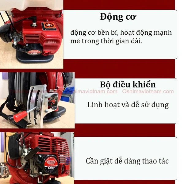 cấu tạo của bình xạ phân đa năng oshima 3wf-3a-43