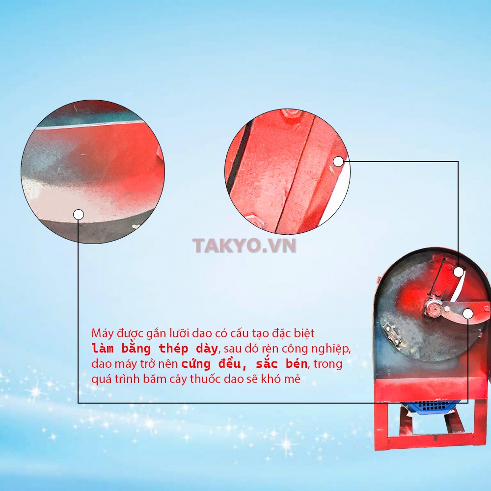 Lưỡi dao của máy thái cây thuốc nam Takyo TK 2200 Plus