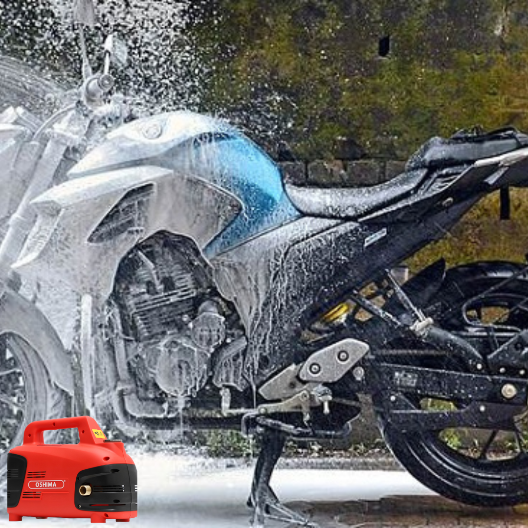 Máy rửa xe Oshima MXR 500 có khả năng tạo bọt cực kỳ tơi, mịn. Giúp xe sạch hơn và xịt rửa một cách dễ dàng