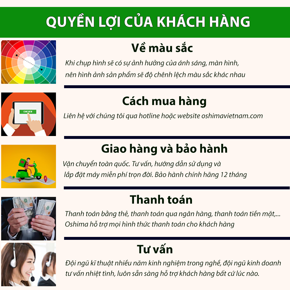 lợi ích của khách hàng khi mua máy khoan đất oshima 2ps chính hãng