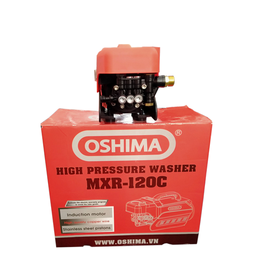 Máy rửa xe Oshima OS 120 C được bảo hành lên đến 12 tháng với các ưu đãi khi mua máy, vận chuyển trên toàn quốc và được đồng kiểm, giao trong ngày tại thành phố Cấn Thơ và thành phố Hồ Chí Minh