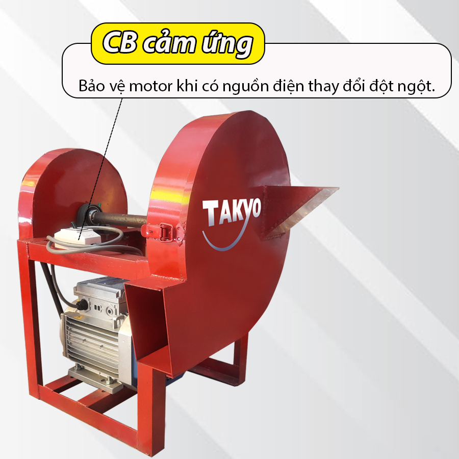 CP an toàn của máy thái cây thuốc nam Takyo TK 2200 Plus