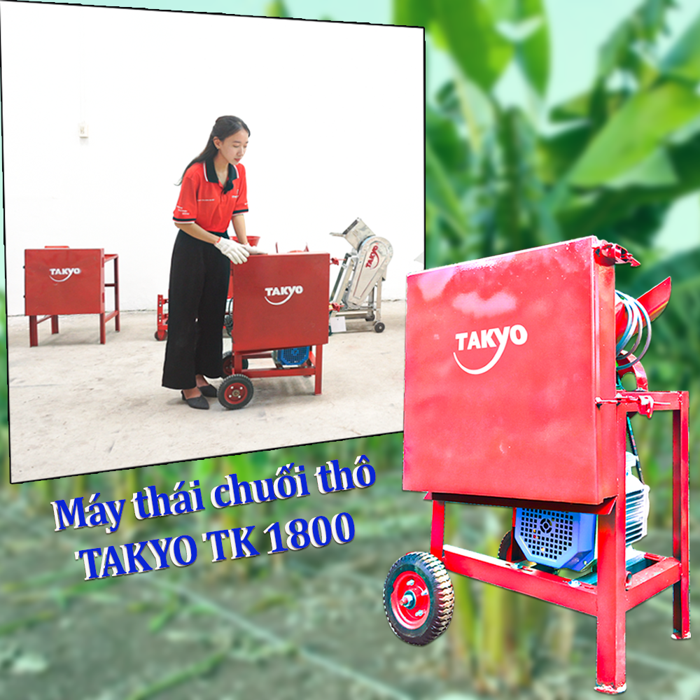 Máy thái cỏ bên trong có chất liệu làm bằng thép không gỉ, còn bên ngoài trang bị một lớp sơn tĩnh điện cực  kì chất lượng