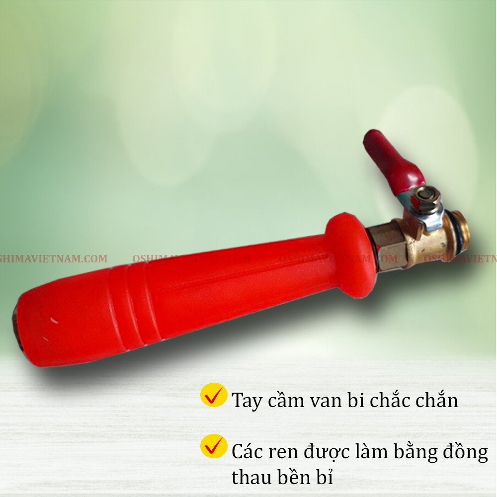 Tay cầm van bi của bình xịt điện con ong vàng COV 16 D 