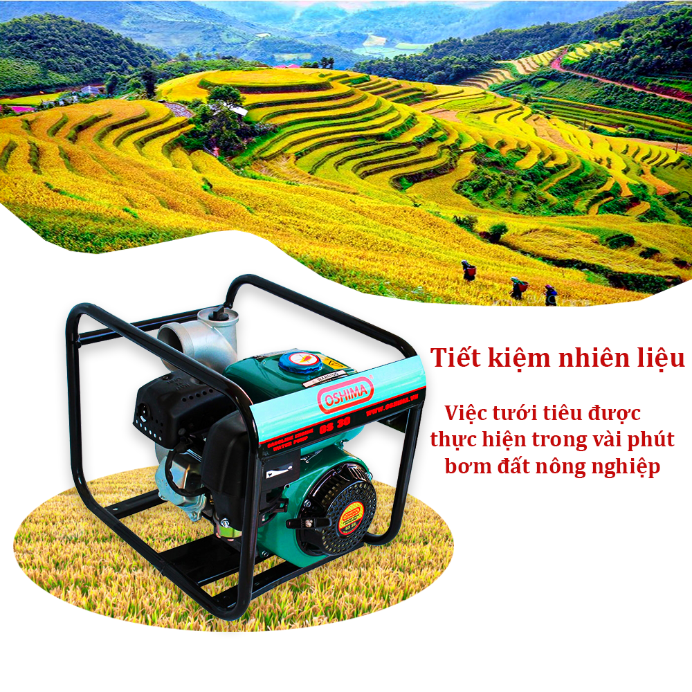 Máy bơm nước mini giúp chúng ta tiết kiệm rất nhiều thời gian và công sức  