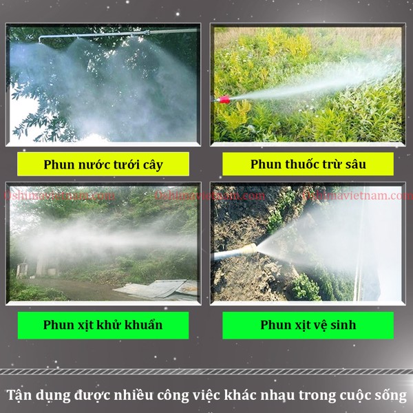 bình xịt động cơ xăng oshima 768 dùng phun thuốc trừ sâu phòng dịch bệnh