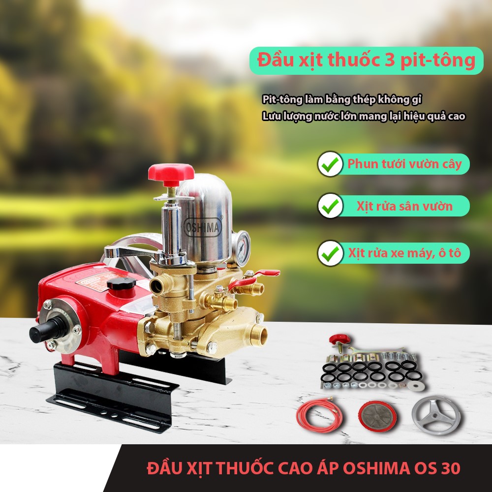 Ưu điểm đầu xịt Oshima OS 30T