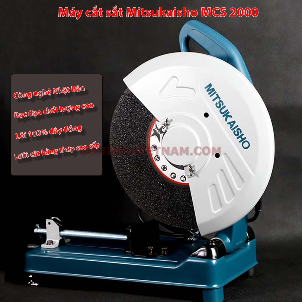 Những ưu điểm nổi bật của máy cắt sắt Mitsukaisho MCS 2000