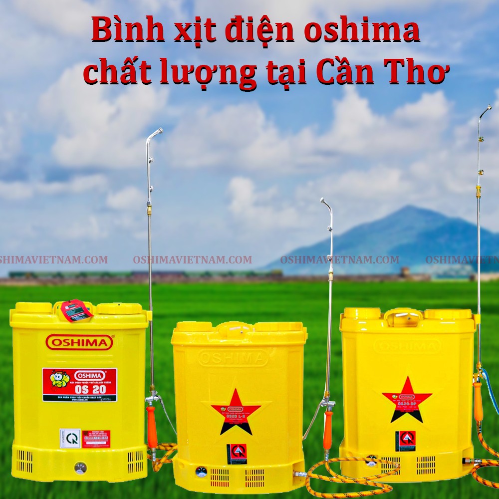 Top 3 loại bình xịt điện oshima giá rẻ tốt nhất tại thị trường Cần Thơ