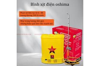 Top 3 bình xịt điện 20 lít Oshima được sử dụng phổ biến nhất hiện nay